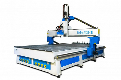 Фрезерный станок с ЧПУ DIRTEC 2131B4L (4 оси, автосмена)