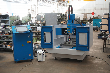 Фрезерный станок с ЧПУ DIRTEC 6060ATC-S (серво) 